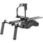 Redrock Micro ultraCage Black Shoulder Mounted Support Rig for DSLR Cameras (Field Bundle) (8-113-0002) Redrock Micro ultraCage Black Shoulder Mounted Support Rig for DSLR Cameras (Field Bundle) (8-113-0002)
